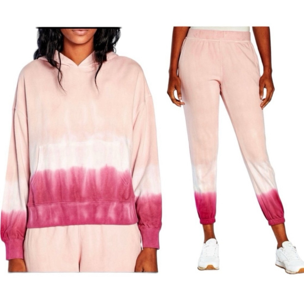 WILDFOX Tie Dye Hoodie & Joggers OLIVIA Set NWT
